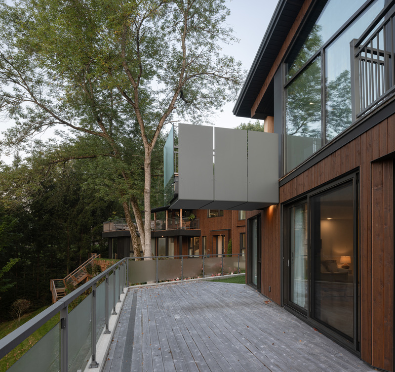Dossier de presse | 6700-03 - Communiqué de presse | Résidence Hovey - 1628 - Architecture résidentielle - Crédit photo : Stéphane Groleau