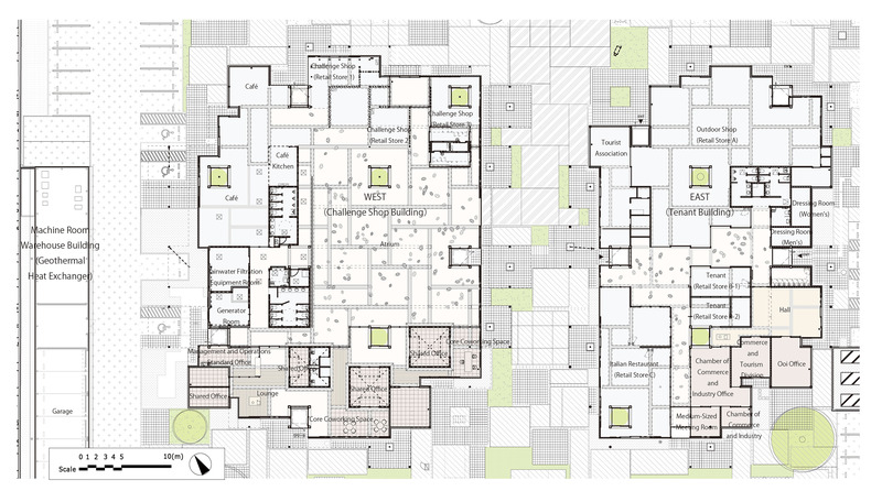 Dossier de presse | 7487-01 - Communiqué de presse | See Sea Park - Osamu Morishita Architect and Associates - Architecture commerciale - Crédit photo : Osamu Morishita Architect and Associates