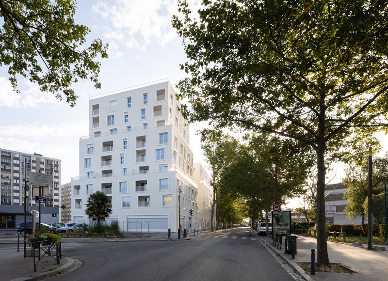 Dossier de presse | 1151-14 - Communiqué de presse | Le Totem, Romainville - PietriArchitectes - Architecture résidentielle - Le Totem, Romainville, PietriArchitectes - Crédit photo : Hugo Hébrard