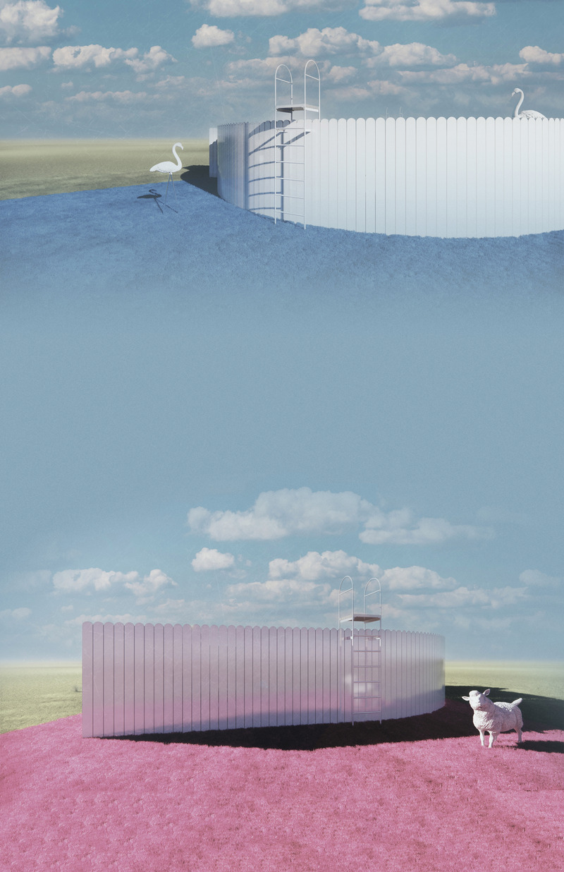 Press kit | 837-46 - Press release | The International Garden Festival Unveils the Projects Selected for its 25th Edition on the Theme "The Ecology of Possibility" - International Garden Festival | Reford Gardens - Competition - Couleur Nature (exterior views) - Photo credit: Vanderveken, Architecture + Paysage 