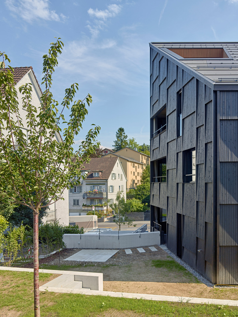 Dossier de presse | 2215-02 - Communiqué de presse | Immeuble L329 à Zurich, Suisse - Rossetti+Wyss Architectes - Architecture résidentielle - Crédit photo : Jürg Zimmermann, Zurich