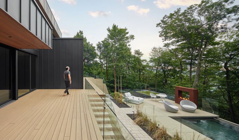 Dossier de presse | 2260-05 - Communiqué de presse | Maison Shefford : un modèle d'architecture et d'aménagement intérieur intégrés avec la nature - MXMA Architecture & Design en collaboration avec Catlin Stothers Design - Architecture résidentielle - Crédit photo : Nanne Springer