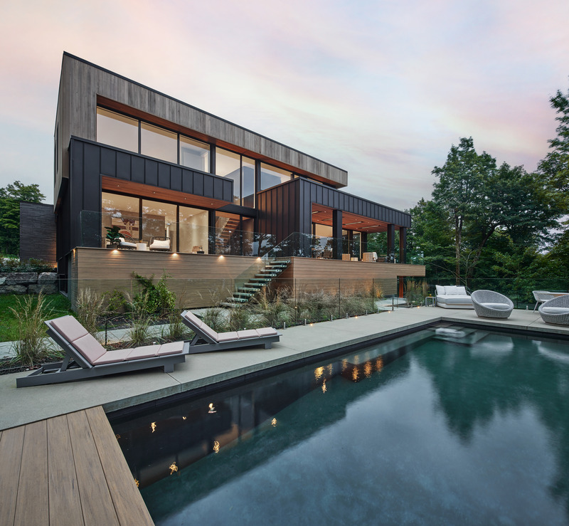 Dossier de presse | 2260-05 - Communiqué de presse | Maison Shefford : un modèle d'architecture et d'aménagement intérieur intégrés avec la nature - MXMA Architecture & Design en collaboration avec Catlin Stothers Design - Architecture résidentielle - Crédit photo : Nanne Springer