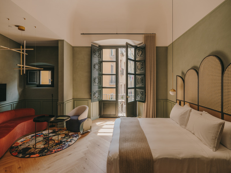 Dossier de presse | 3724-13 - Communiqué de presse | Palau Fugit Hotel - EL EQUIPO CREATIVO - Design d’intérieur commercial - Crédit photo : Salva Lopez