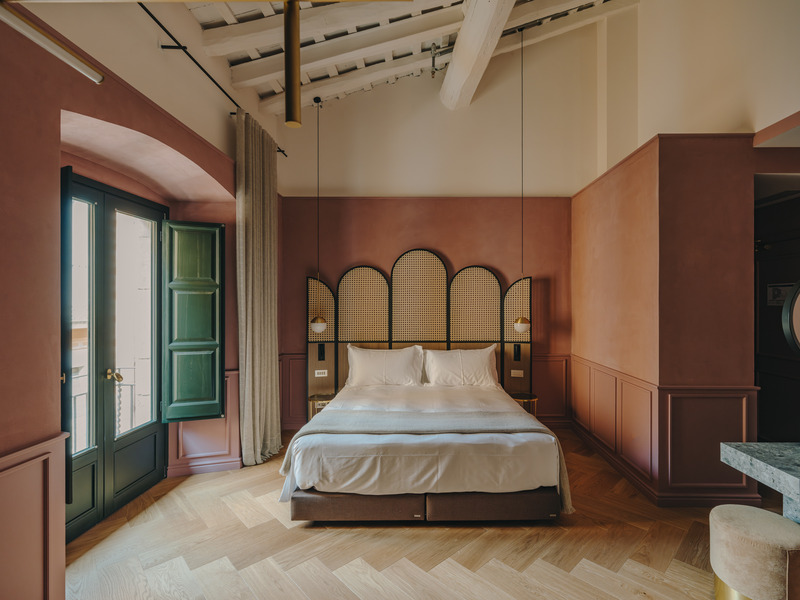 Dossier de presse | 3724-13 - Communiqué de presse | Palau Fugit Hotel - EL EQUIPO CREATIVO - Design d’intérieur commercial - Crédit photo : Salva Lopez