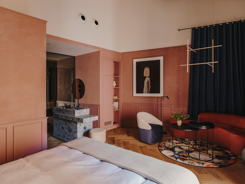Dossier de presse | 3724-13 - Communiqué de presse | Palau Fugit Hotel - EL EQUIPO CREATIVO - Design d’intérieur commercial - Crédit photo : Salva Lopez