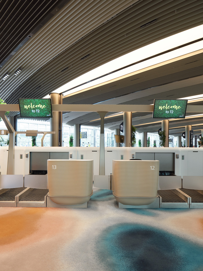 Press kit | 7412-01 - Press release | BOIFFILS Architectures Brings the 'Garden City' Inside New Biophilic Singapore Airport Terminal - BOIFFILS Architectures - Commercial Architecture - Photo credit: Changi Airport Group - Fabian Ong