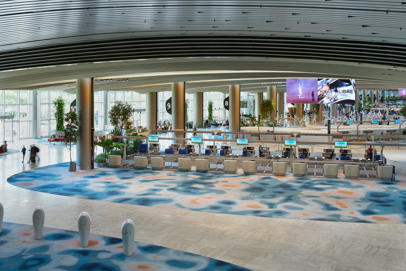Press kit | 7412-01 - Press release | BOIFFILS Architectures Brings the 'Garden City' Inside New Biophilic Singapore Airport Terminal - BOIFFILS Architectures - Commercial Architecture - Photo credit: Changi Airport Group - Fabian Ong   