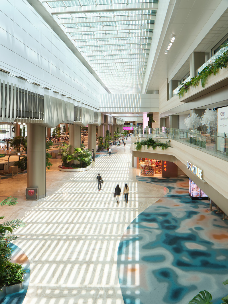 Press kit | 7412-01 - Press release | BOIFFILS Architectures Brings the 'Garden City' Inside New Biophilic Singapore Airport Terminal - BOIFFILS Architectures - Commercial Architecture - Photo credit: Changi Airport Group - Fabian Ong 