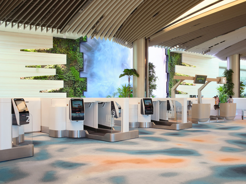 Press kit | 7412-01 - Press release | BOIFFILS Architectures Brings the 'Garden City' Inside New Biophilic Singapore Airport Terminal - BOIFFILS Architectures - Commercial Architecture - Photo credit: Changi Airport Group - Fabian Ong
