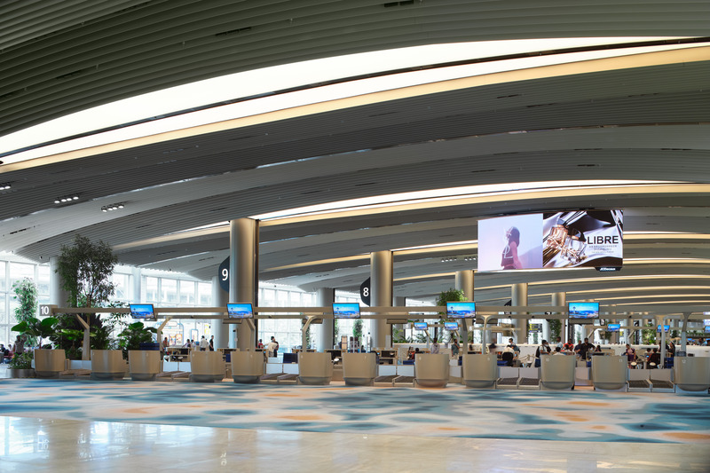 Press kit | 7412-01 - Press release | BOIFFILS Architectures Brings the 'Garden City' Inside New Biophilic Singapore Airport Terminal - BOIFFILS Architectures - Commercial Architecture - Photo credit: Changi Airport Group - Fabian Ong