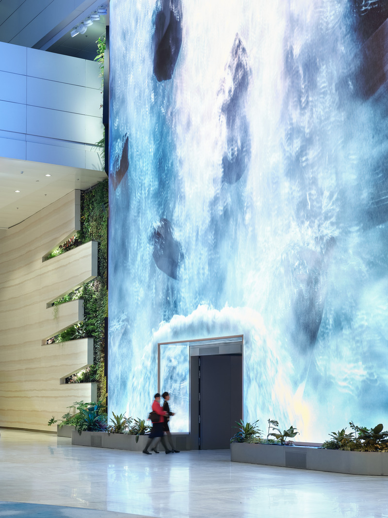 Press kit | 7412-01 - Press release | BOIFFILS Architectures Brings the 'Garden City' Inside New Biophilic Singapore Airport Terminal - BOIFFILS Architectures - Commercial Architecture - Photo credit: Changi Airport Group - Fabian Ong