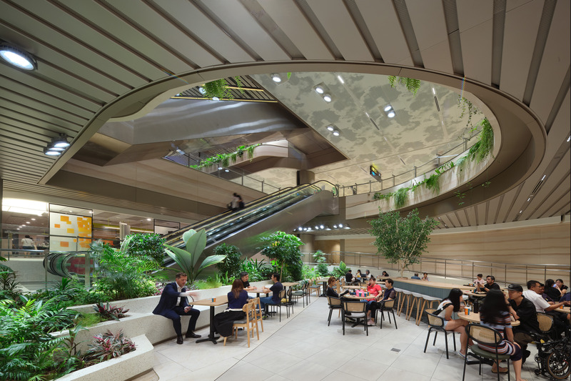 Press kit | 7412-01 - Press release | BOIFFILS Architectures Brings the 'Garden City' Inside New Biophilic Singapore Airport Terminal - BOIFFILS Architectures - Commercial Architecture - Photo credit: Changi Airport Group - Fabian Ong