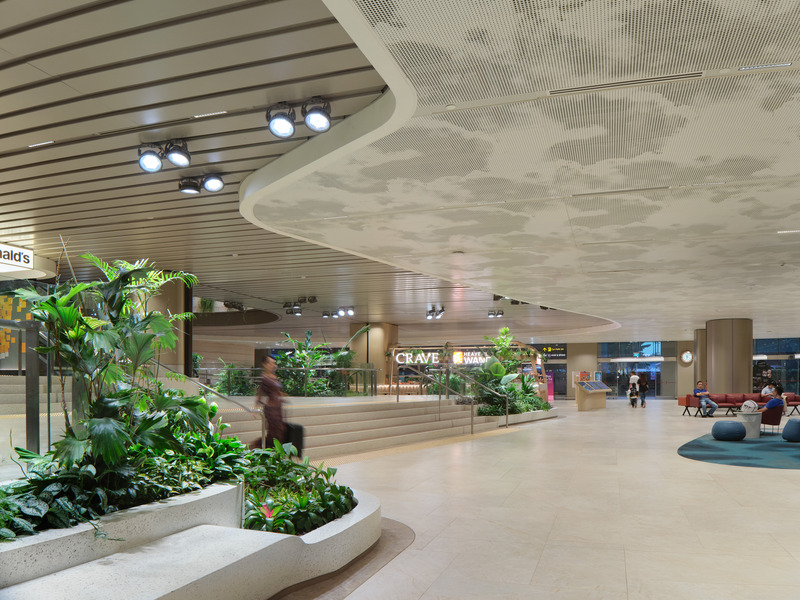 Press kit | 7412-01 - Press release | BOIFFILS Architectures Brings the 'Garden City' Inside New Biophilic Singapore Airport Terminal - BOIFFILS Architectures - Commercial Architecture - Photo credit: Changi Airport Group - Fabian Ong