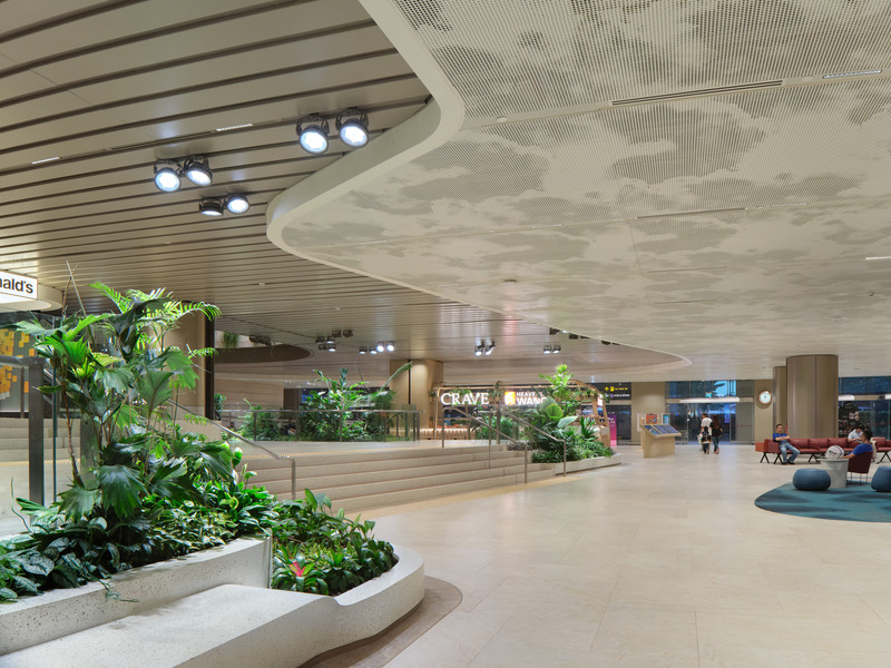 Press kit | 7412-01 - Press release | BOIFFILS Architectures Brings the 'Garden City' Inside New Biophilic Singapore Airport Terminal - BOIFFILS Architectures - Commercial Architecture - Photo credit: Changi Airport Group - Fabian Ong