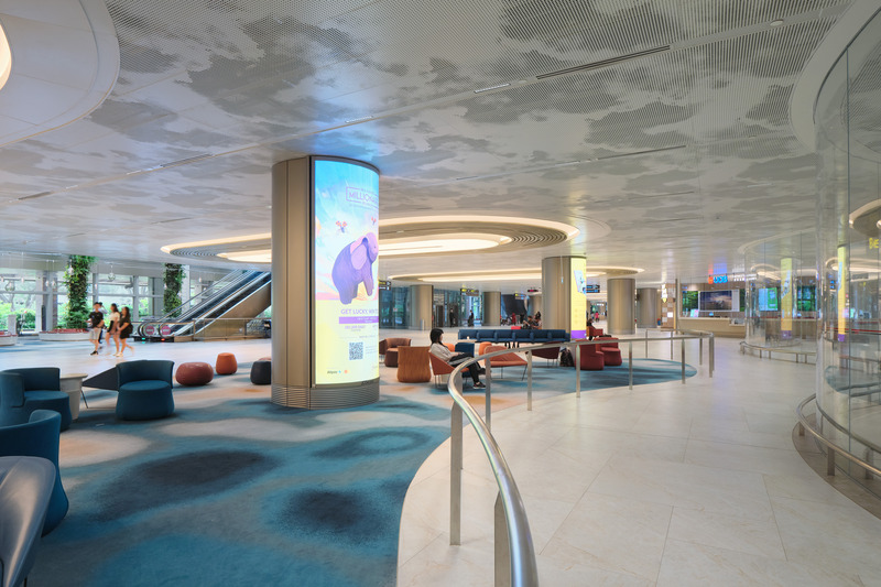 Press kit | 7412-01 - Press release | BOIFFILS Architectures Brings the 'Garden City' Inside New Biophilic Singapore Airport Terminal - BOIFFILS Architectures - Commercial Architecture - Photo credit: Changi Airport Group - Fabian Ong