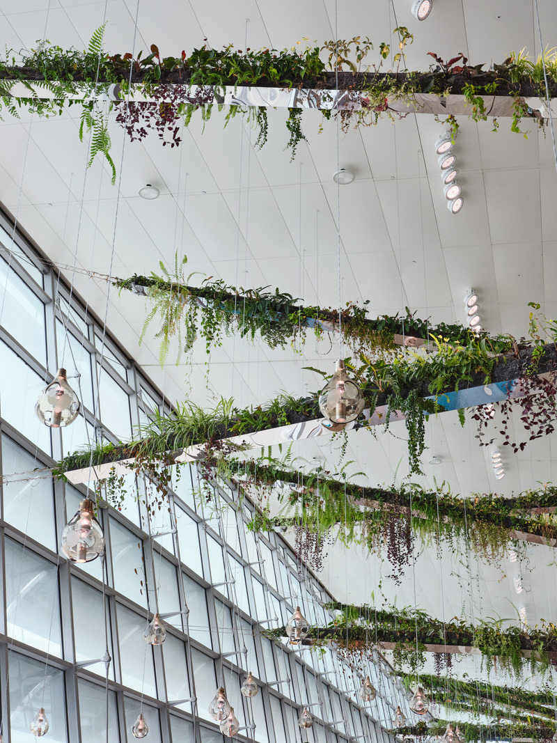 Press kit | 7412-01 - Press release | BOIFFILS Architectures Brings the 'Garden City' Inside New Biophilic Singapore Airport Terminal - BOIFFILS Architectures - Commercial Architecture - Photo credit: Changi Airport Group - Fabian Ong