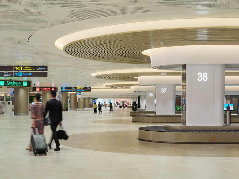 Press kit | 7412-01 - Press release | BOIFFILS Architectures Brings the 'Garden City' Inside New Biophilic Singapore Airport Terminal - BOIFFILS Architectures - Commercial Architecture - Photo credit: Changi Airport Group - Fabian Ong