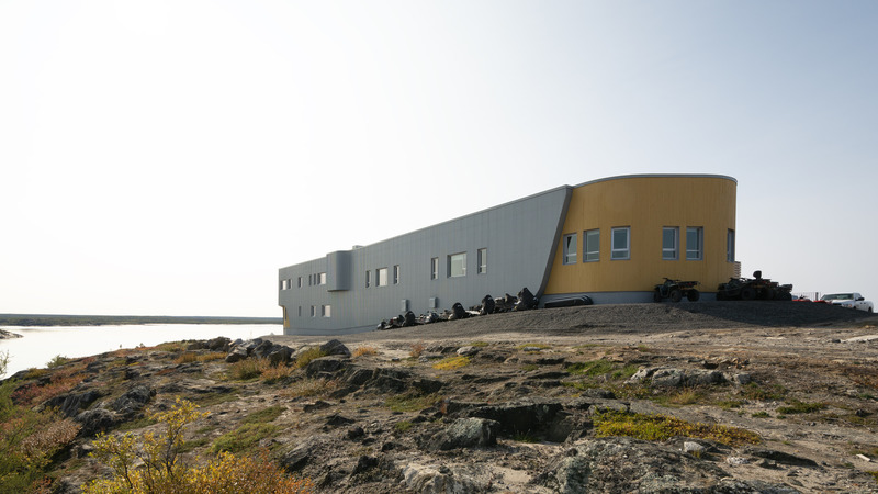 Dossier de presse | 612-25 - Communiqué de presse | Nouveau centre régional de rétablissement de Isuarsivik - EVOQ Architecture - Architecture institutionnelle - Crédit photo : EVOQ
