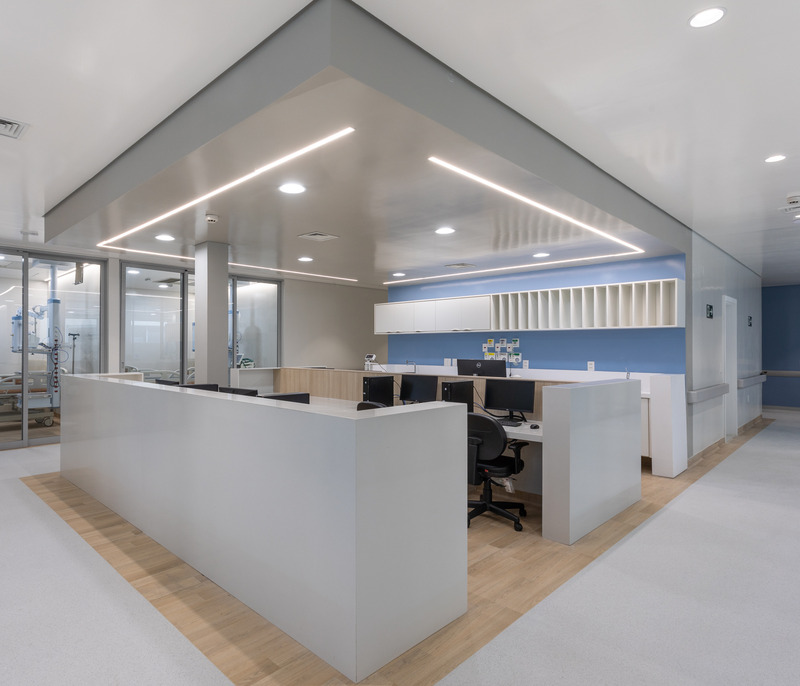 Dossier de presse | 7497-01 - Communiqué de presse | HELP – Teaching Hospital and Research Laboratories - Contemporanea Arquitetura e Interiores - Architecture institutionnelle - Adult ICU - Crédit photo : Vilmar Costa