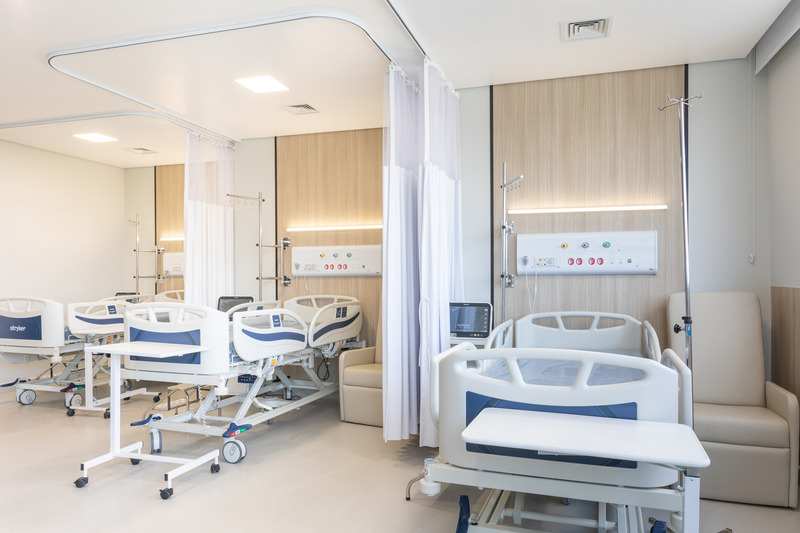 Dossier de presse | 7497-01 - Communiqué de presse | HELP – Teaching Hospital and Research Laboratories - Contemporanea Arquitetura e Interiores - Architecture institutionnelle - Public (SUS) Ward for Adults - Crédit photo : Vilmar Costa