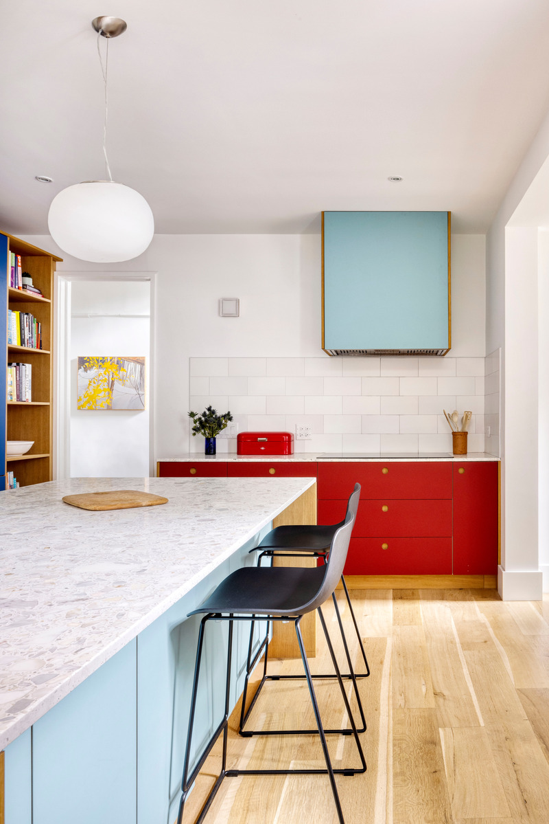 Dossier de presse | 5881-05 - Communiqué de presse | Ditmas House - Shakespeare Gordon Studio - Architecture résidentielle - Kitchen - Crédit photo : Katherine Marks