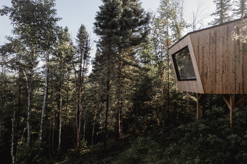 Press kit | 1685-08 - Press release | Territoire Charlevoix - Atelier L'Abri - Commercial Architecture -  Shelter   - Photo credit: Raphaël Thibodeau