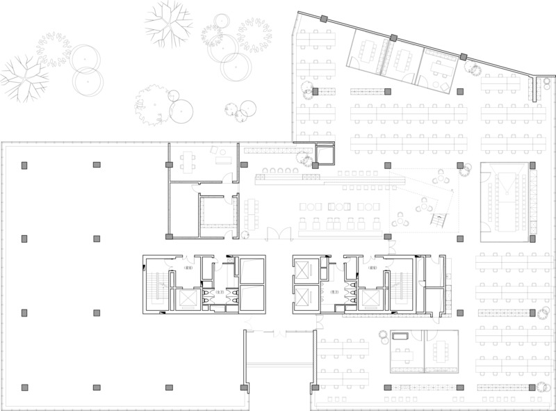Press kit | 7030-03 - Press release | Shenzhen Yeahka Office Design - JSPA Design - Commercial Interior Design - Photo credit: JSPA Design