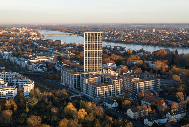 Dossier de presse | 6515-01 - Communiqué de presse | "Neuer Kanzlerplatz" Office Quarter - Bonn, Germany - JSWD - Immobilier - Office Quarter "Neuer Kanzlerplatz" near the City center and the river Rhine<br style=""> - Crédit photo : HG Esch<br>