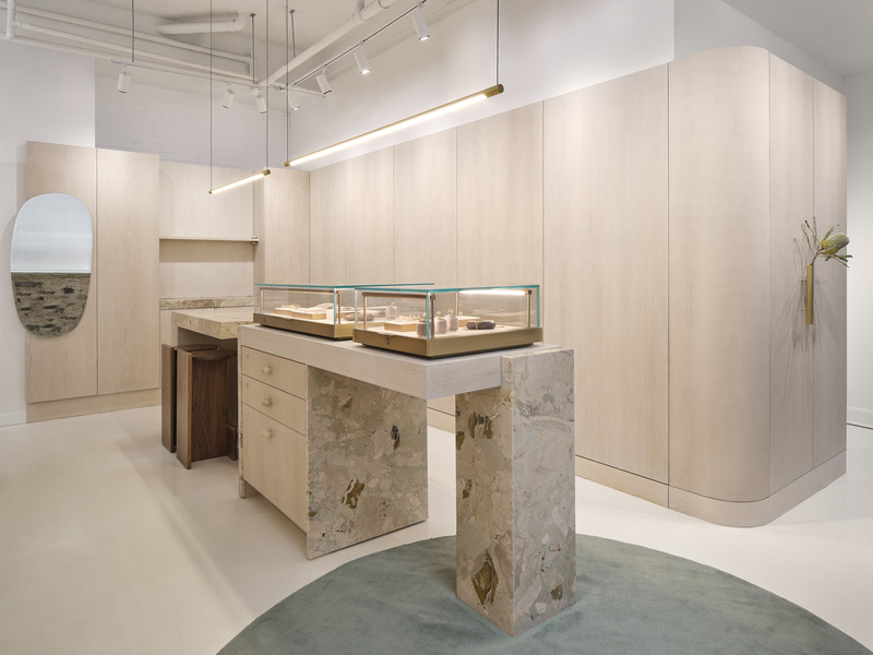 Press kit | 7505-01 - Press release | Every Facet of ATTIC's New Jewellery Studio Reflects Canadian Artistry & Collaboration - Simone Ferkul Projects - Commercial Interior Design - Photo credit: Riley Snelling