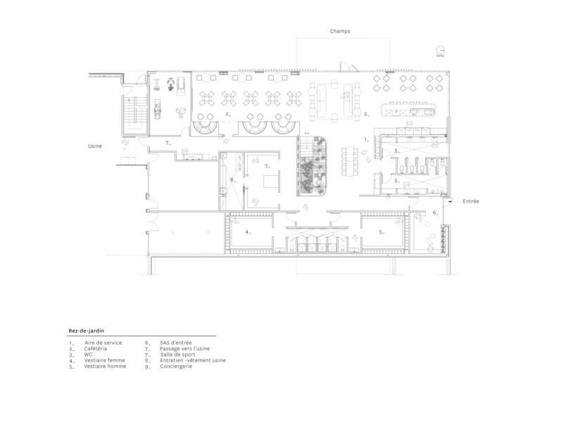 Dossier de presse | 1215-14 - Communiqué de presse | Maison Lavande - ISSASTUDIO - Design d’intérieur commercial - Rez-de-jardin - Crédit photo : Issastudio