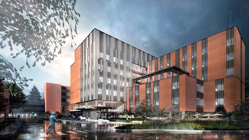 Press kit | 1456-17 - Press release | SRG Partnership Joins CannonDesign - CannonDesign - Commercial Architecture - The Center for Behavioral Health and Learning at the University of Washington is a fully integrated healing environment set to become the foundation for the positive transformation of the entire behavioral health system in the state of Washington. Designed by SRG Partnership. - Photo credit: SRG Partnership