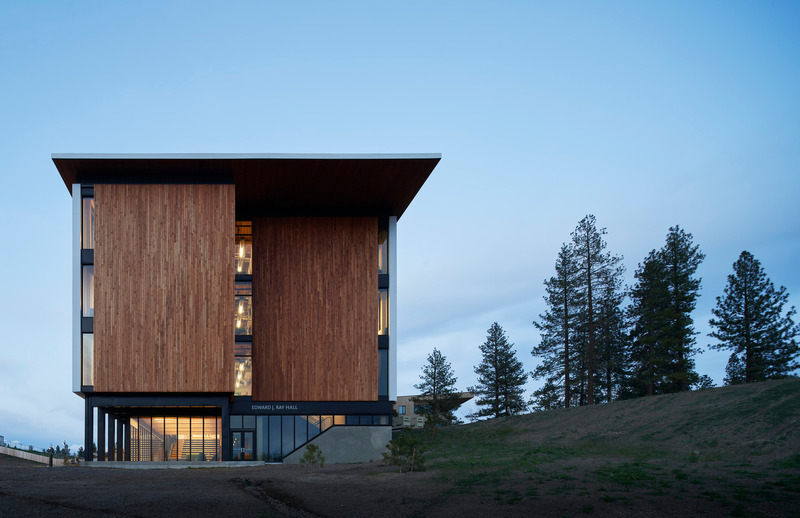 Press kit | 1456-17 - Press release | SRG Partnership Joins CannonDesign - CannonDesign - Commercial Architecture - <p>Edward J. Ray Hall at Oregon State University’s Cascades campus in Bend serves the STEAM disciplines while exemplifying the university’s commitment to sustainability through Net Zero Energy and a structure of regionally sourced mass timber. Designed by SRG Partnership.</p><p></p><p><br></p> - Photo credit: SRG Partnership