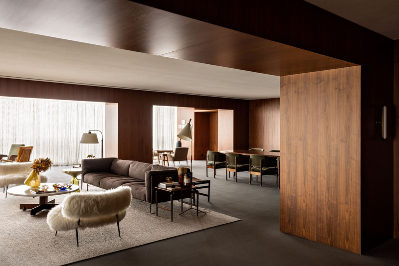 Dossier de presse | 7501-01 - Communiqué de presse | The BLT Built Design Awards 2024 Invites Architects and Design Professionals to Showcase Global Excellence - 3C Awards - Concours - Interior Design of the Year 2023. Flat #6, Brazil. Studio Mk27. - Crédit photo : Fran Parente