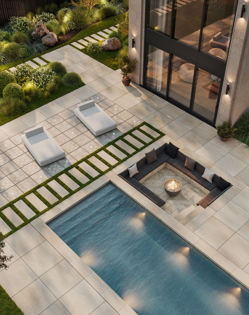 Press kit | 2634-03 - Press release | Techo-Bloc Unveils this Year’s Leading Trends Through New Product and Color Launches - Techo-Bloc - Landscape Architecture - Photo credit: Techo-Bloc