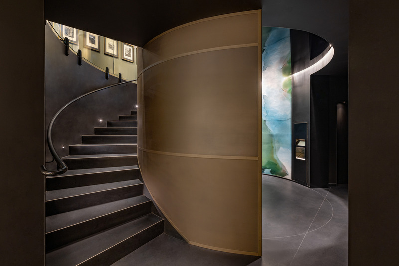 Press kit | 3143-04 - Press release | L’Île Mystérieuse - An homage to Jules Verne - FOR. design planning - Commercial Interior Design - Circular staircase - Photo credit: GoXplore