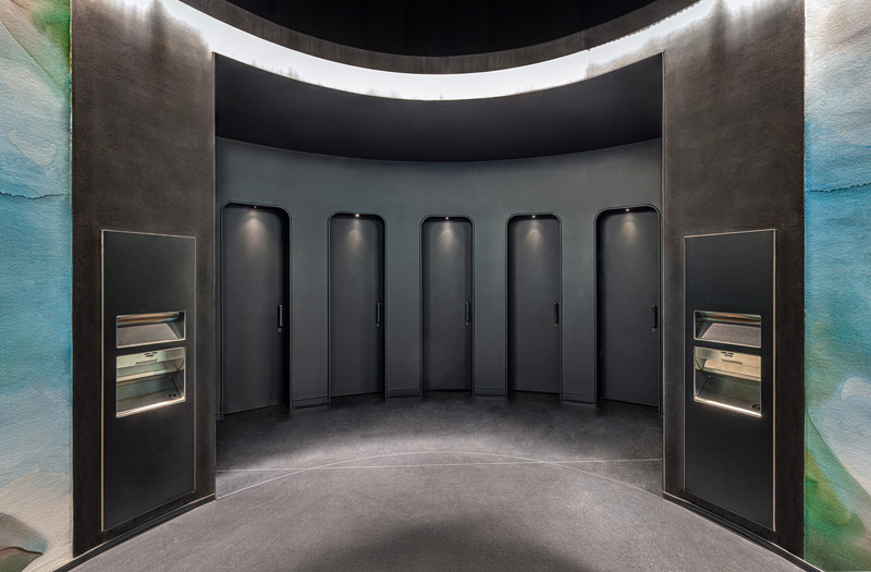 Press kit | 3143-04 - Press release | L’Île Mystérieuse - An homage to Jules Verne - FOR. design planning - Commercial Interior Design - Bathrooms - Photo credit: GoXplore