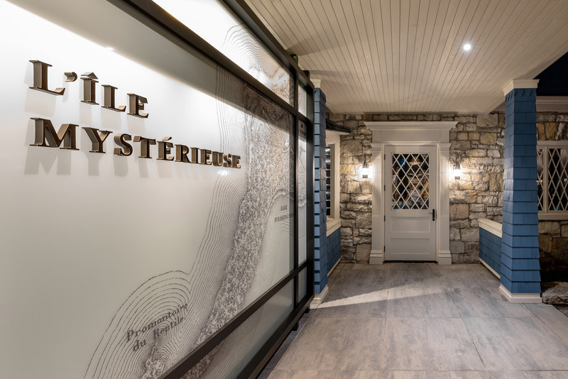 Press kit | 3143-04 - Press release | L’Île Mystérieuse - An homage to Jules Verne - FOR. design planning - Commercial Interior Design - Photo credit: GoXplore