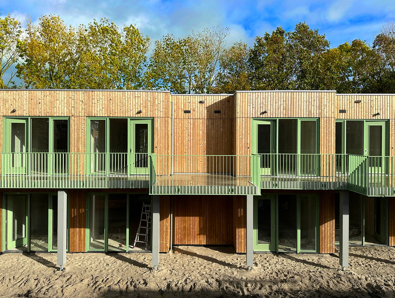 Dossier de presse | 1472-19 - Communiqué de presse | Moos: A Green and Social Housing Revolution - Concrete Amsterdam - Architecture résidentielle - Moos Euterpe - Crédit photo : Moos by Concrete