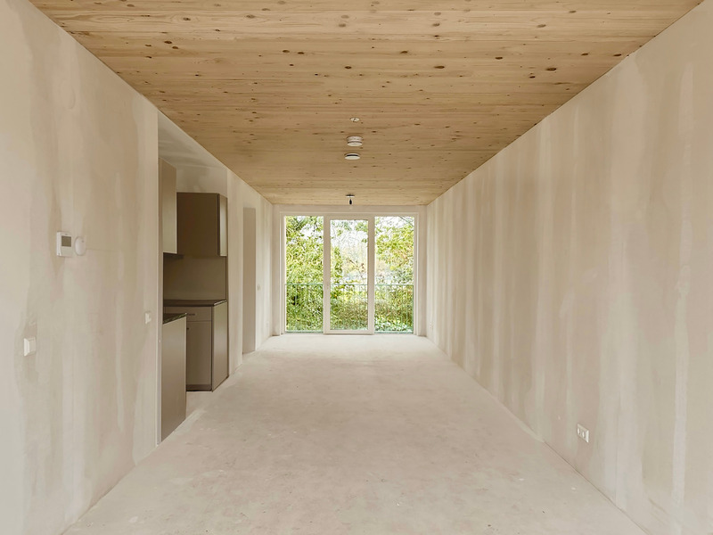Dossier de presse | 1472-19 - Communiqué de presse | Moos: A Green and Social Housing Revolution - Concrete Amsterdam - Architecture résidentielle - Moos Euterpe S type - Crédit photo : Moos by Concrete