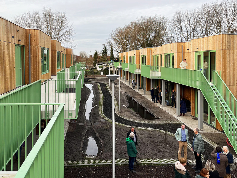 Dossier de presse | 1472-19 - Communiqué de presse | Moos: A Green and Social Housing Revolution - Concrete Amsterdam - Architecture résidentielle - Moos Euterpe - Crédit photo : Moos by Concrete