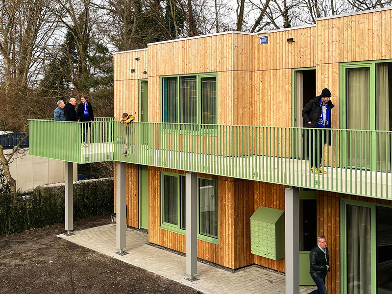 Dossier de presse | 1472-19 - Communiqué de presse | Moos: A Green and Social Housing Revolution - Concrete Amsterdam - Architecture résidentielle - Moos Euterpe - Crédit photo : Moos by Concrete