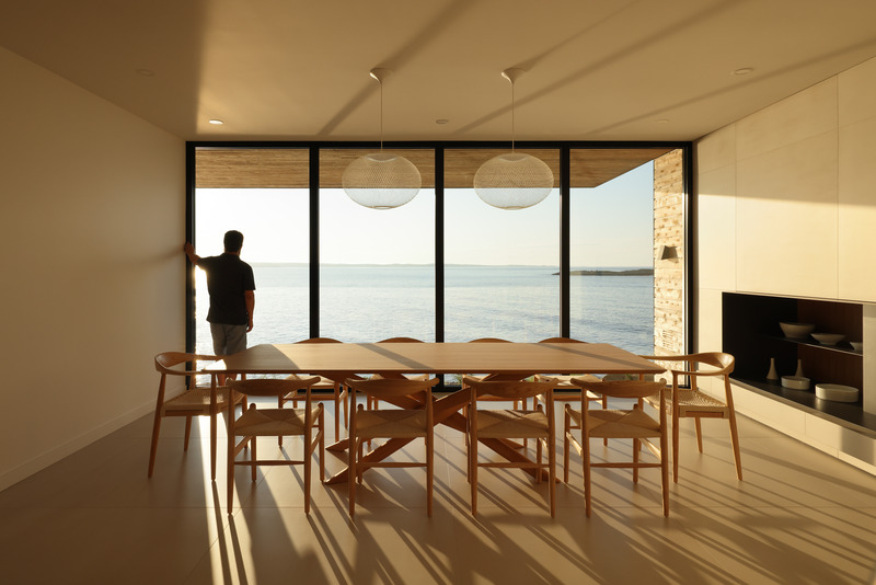 Press kit | 2748-01 - Press release | Extraordinary Coastal Retreat, Rockbound, Showcases Resilient Design Amidst Nature's Elements - Omar Gandhi Architects - Residential Architecture - Photo credit: Ema Peter