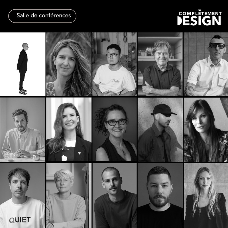 Dossier de presse | 611-40 - Communiqué de presse | Visions spéculatives au salon Complètement Design 2024, sous le commissariat de Jean Verville - Index-Design - Évènement + Exposition - Complètement Design 2024<br>Programme - Salle de conférences - Crédit photo : Index-Design
