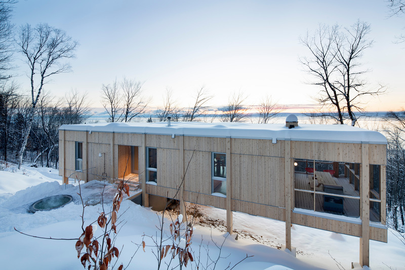 Dossier de presse | 7507-01 - Communiqué de presse | Résidence Chez Léon - Quinzhee Architecture - Architecture résidentielle - Crédit photo : Adrien Williams
