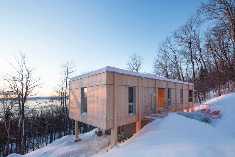 Dossier de presse | 7507-01 - Communiqué de presse | Résidence Chez Léon - Quinzhee Architecture - Architecture résidentielle - Crédit photo : Adrien Williams