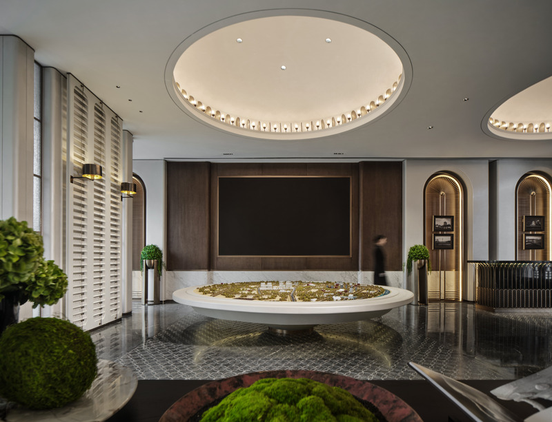 Press kit | 5630-08 - Press release | Cultural Amalgamation of Kowloon Harmony Sales Center - H DESIGN - Commercial Architecture - Photo credit: Zhang Qilin