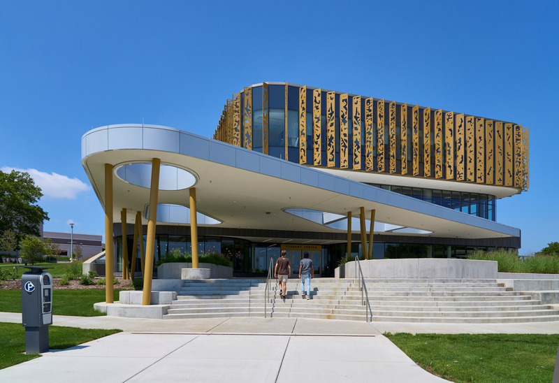 Press kit | 1456-18 - Press release | Western Michigan University Student Center - CannonDesign - Institutional Architecture - Western Michigan University Student Center - Photo credit: Christopher Barrett