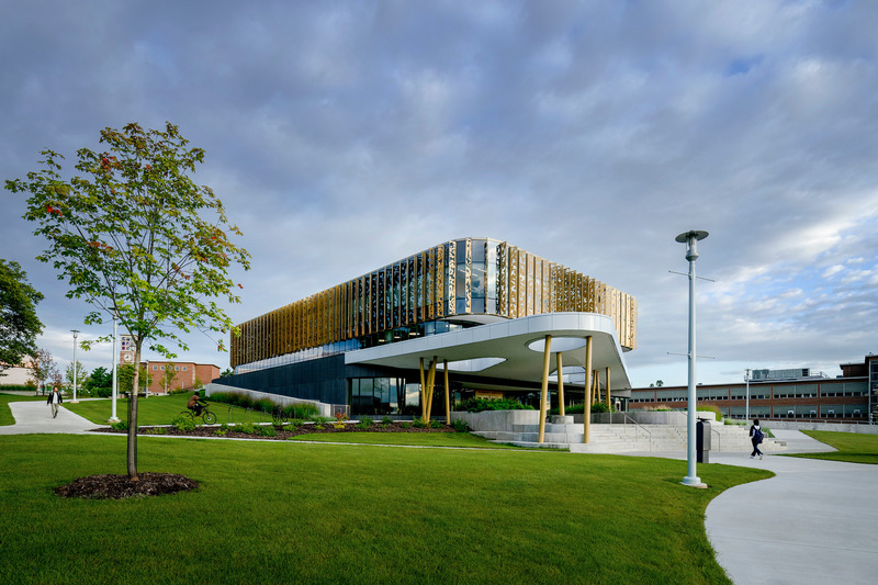 Press kit | 1456-18 - Press release | Western Michigan University Student Center - CannonDesign - Institutional Architecture - Western Michigan University Student Center - Photo credit: Christopher Barrett