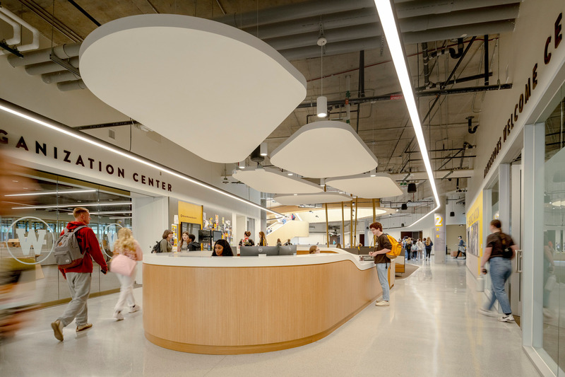Press kit | 1456-18 - Press release | Western Michigan University Student Center - CannonDesign - Institutional Architecture - Western Michigan University Student Center - Photo credit: Laura Peters